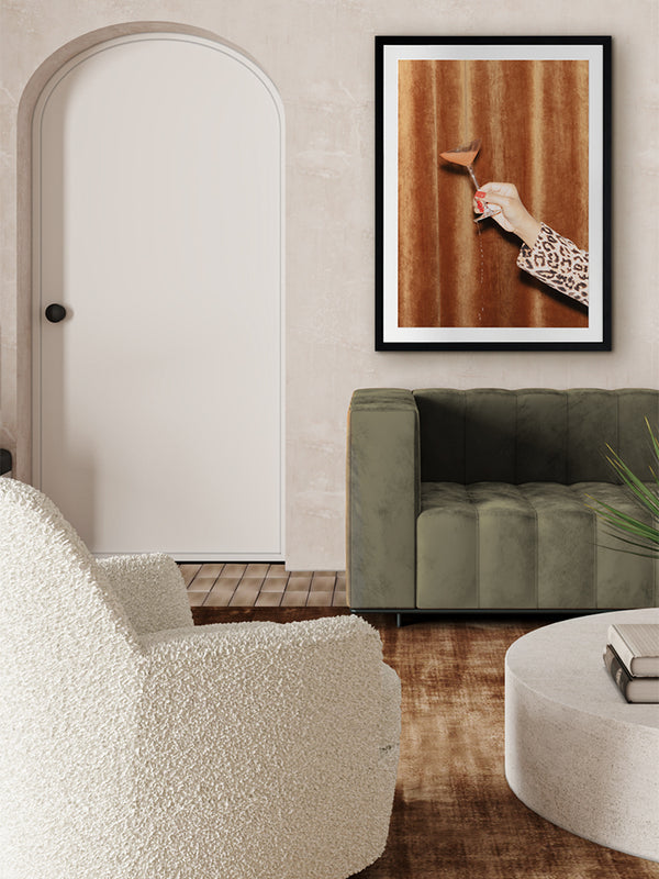 Drink Up Framed Art Print | Lifestyle