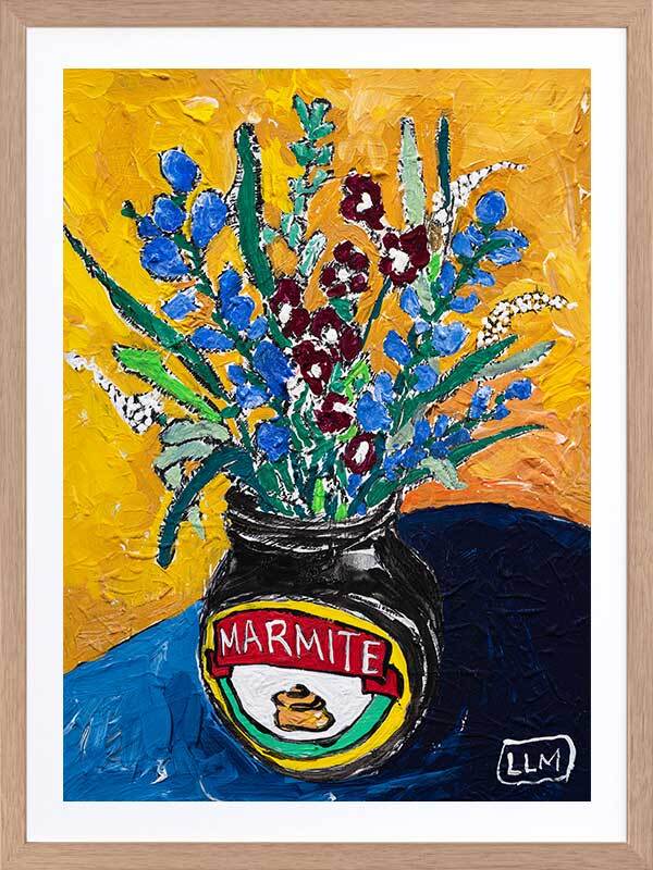 Wildflower Marmite Poster