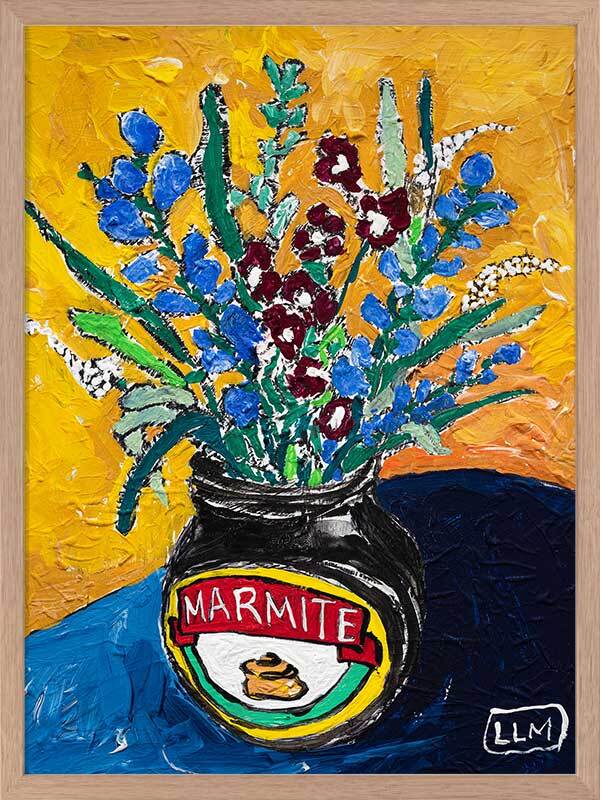 Wildflower Marmite Poster