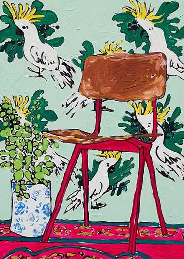 Mint Cockatoo Unframed Art Print