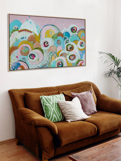 Big Blinky Canvas Art Print | Lifestyle