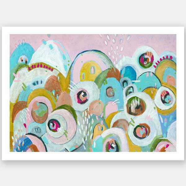 Big Blinky Unframed Art Print