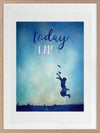 Today I Leap Framed Art Print