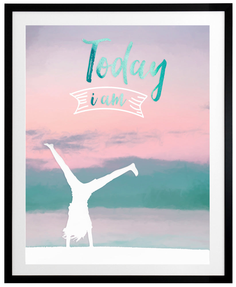 Somersault Framed Art Print