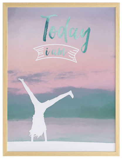 Somersault Framed Art Print