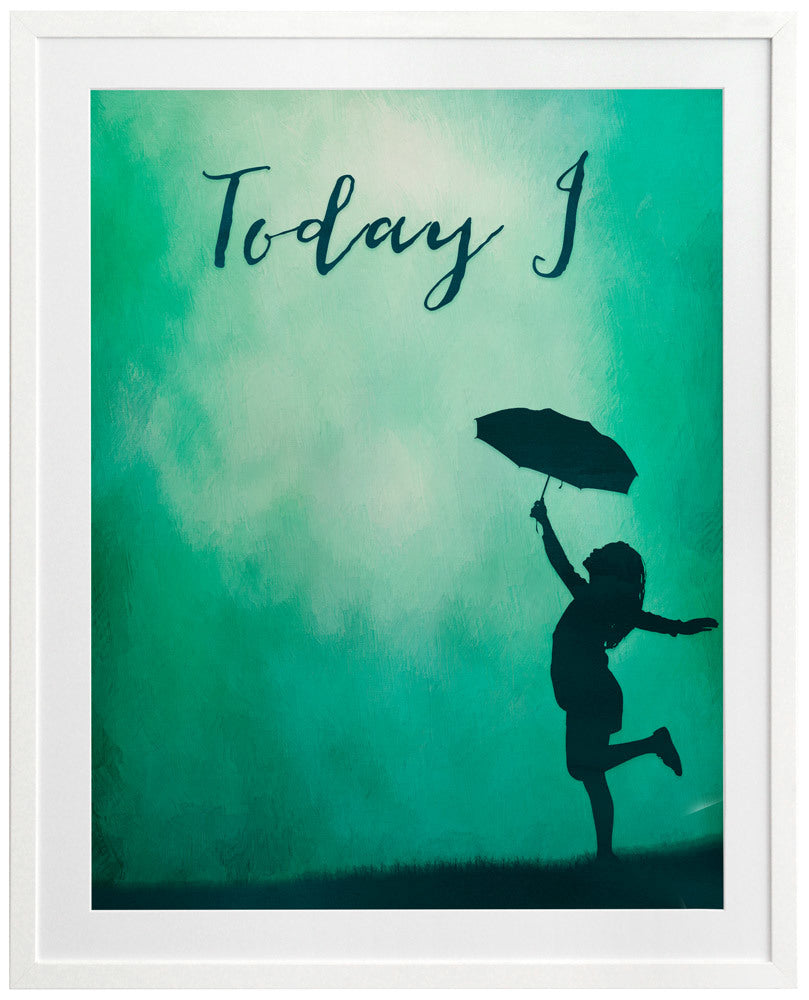 Today I Dance Framed Art Print