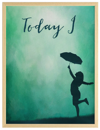 Today I Dance Framed Art Print