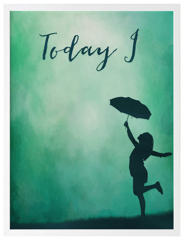 Today I Dance Framed Art Print