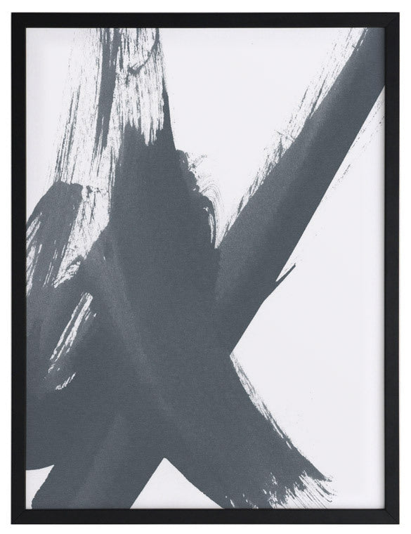 Total X - Granite Framed Art Print