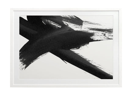 Total X - Smudge Framed Art Print