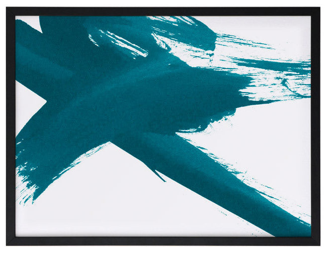 Total X - Peacock Framed Art Print