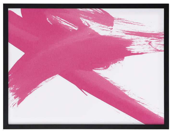 Total X - Raspberry Pop Framed Art Print