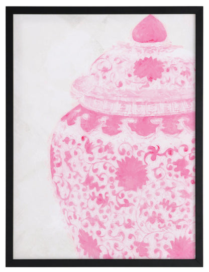 Ginger - Raspberry Cream Framed Art Print