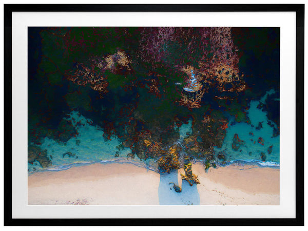 Ripple Effect Framed Art Print