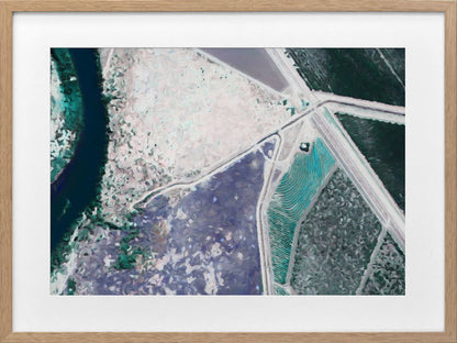 Road to Somewhere Framed Art Print