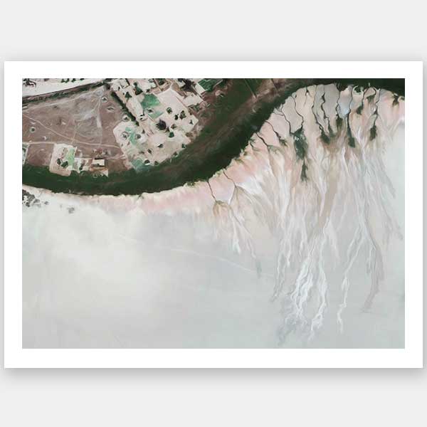 Ice Stream Unframed Art Print