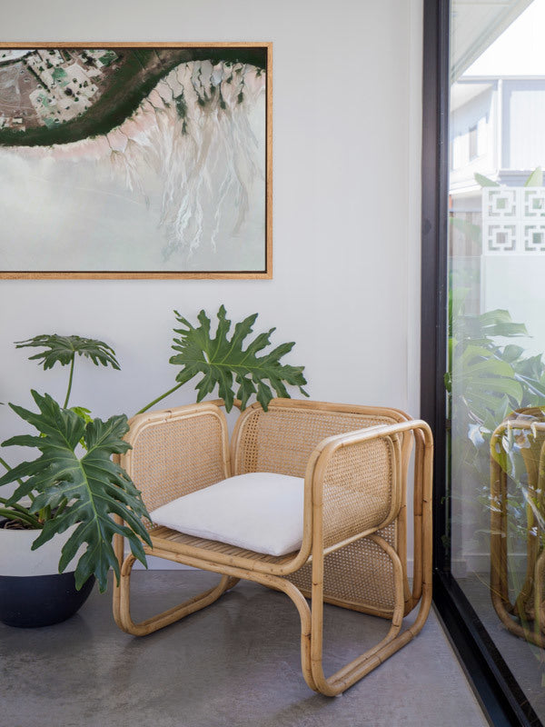 Ice Stream Canvas Art Print | Lifestyle