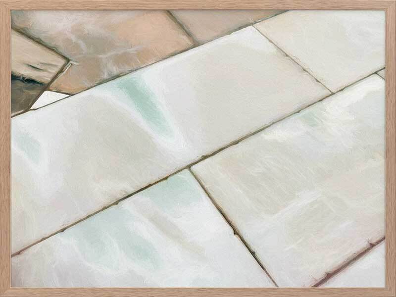 White Romantic Canvas Art Print