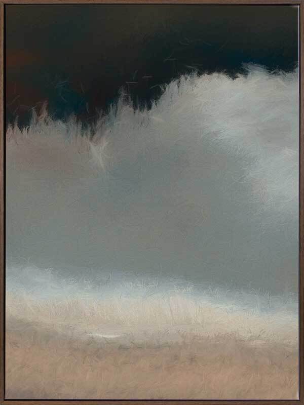 Blurred Coast Canvas Art Print