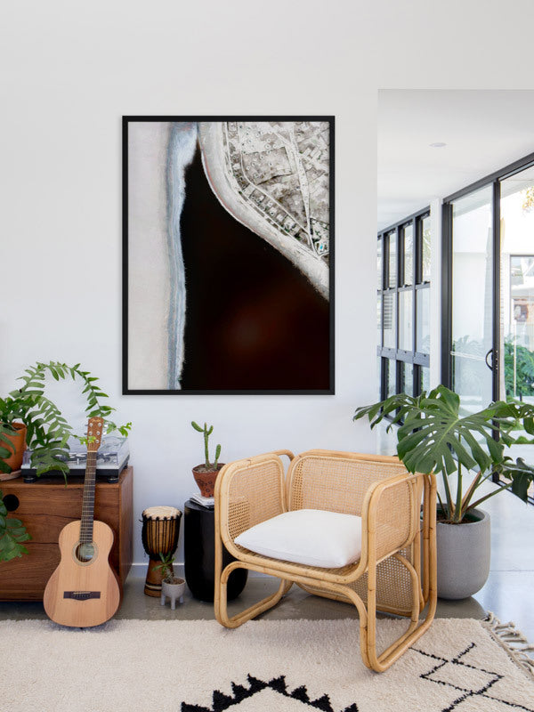The Estuary Framed Art Print | Lifestyle