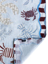 Crabby & Cute Blue Linen Tea Towels