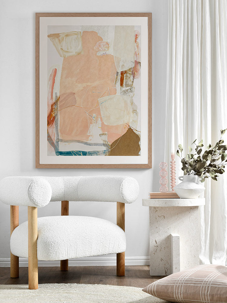 Floating On Air II Framed Art Print | Lifestyle