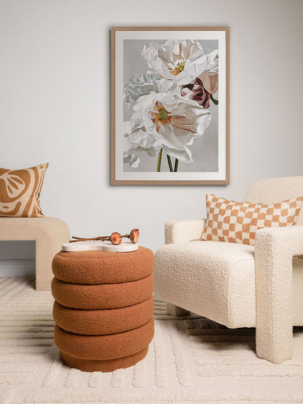 Belle Fleur Framed Art Print | Lifestyle