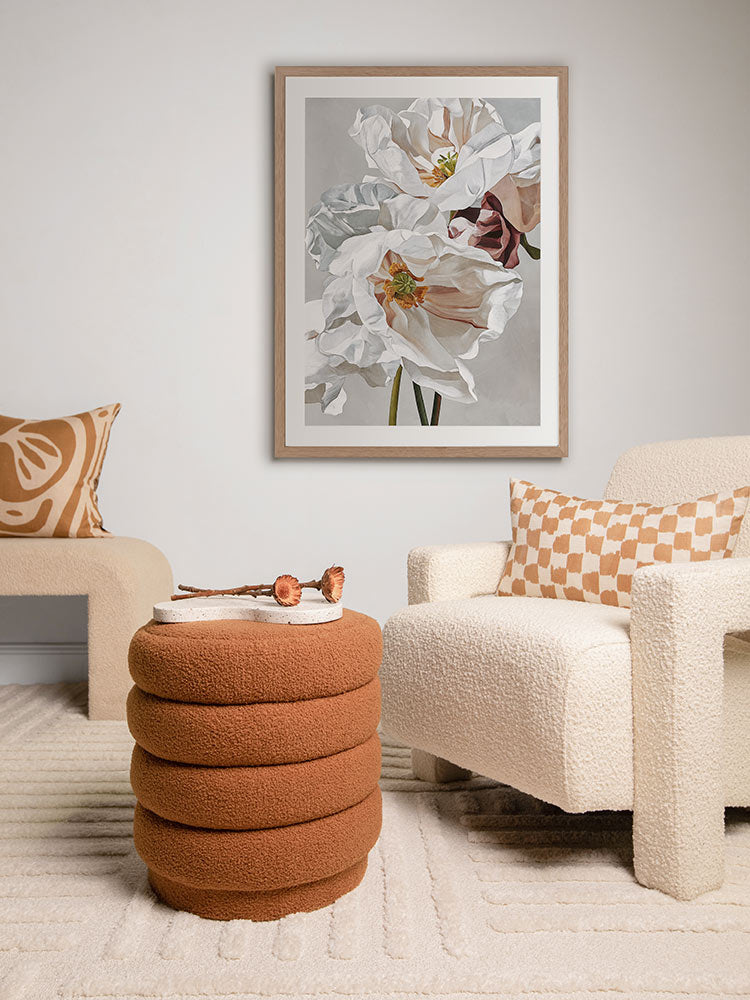 Belle Fleur Framed Art Print | Lifestyle