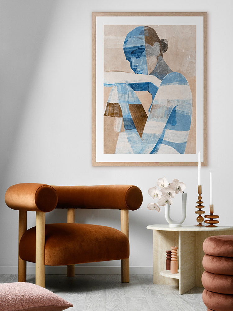 Celeste Framed Art Print | Lifestyle