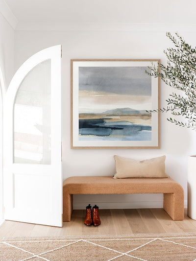 Blue Mirage I Framed Art Print | Lifestyle