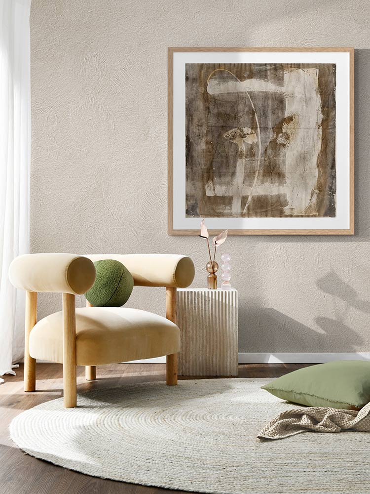 Unwritten II Framed Art Print | Lifestyle