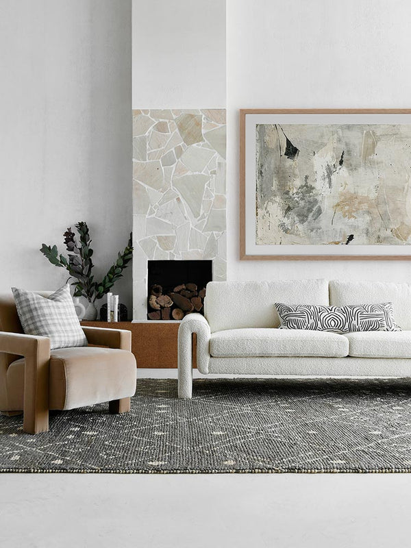 Stone II Framed Art Print | Lifestyle