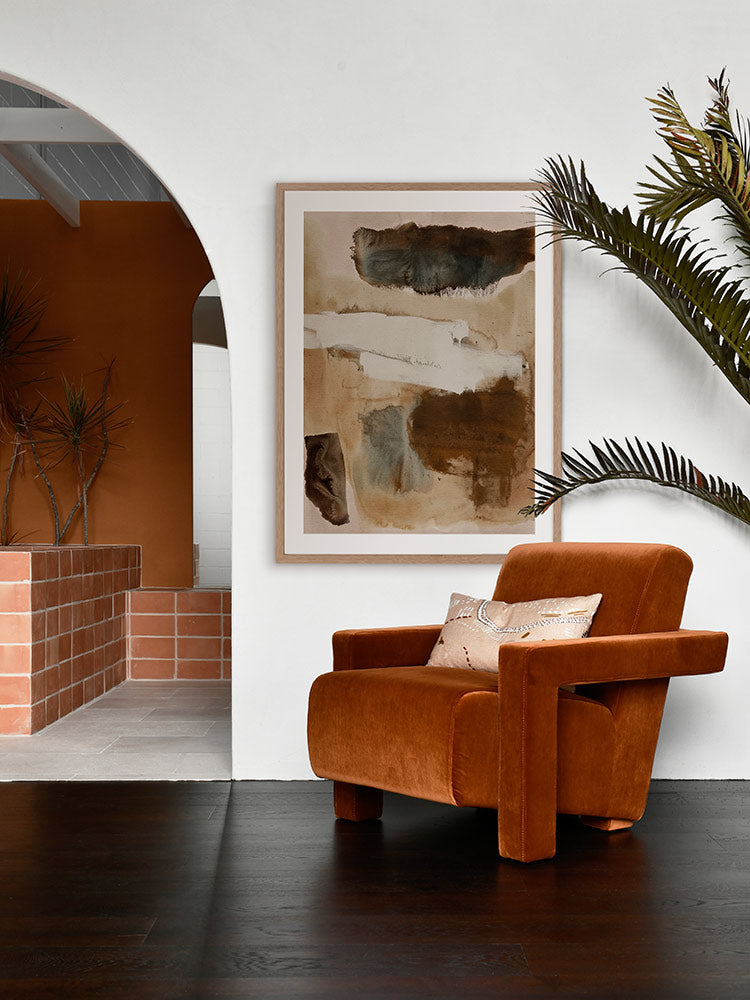 Brushed By Time I Framed Art Print | Lifestyle