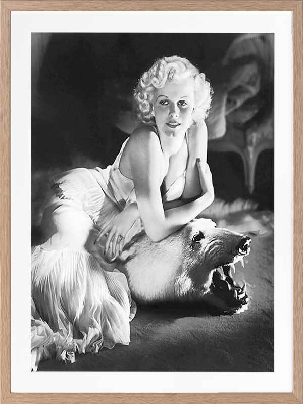 Jean Harlow Framed Art Print