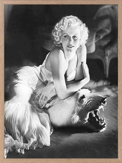 Jean Harlow Framed Art Print