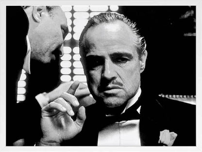 Don Corleone Framed Art Print