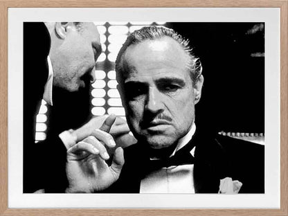 Don Corleone Framed Art Print