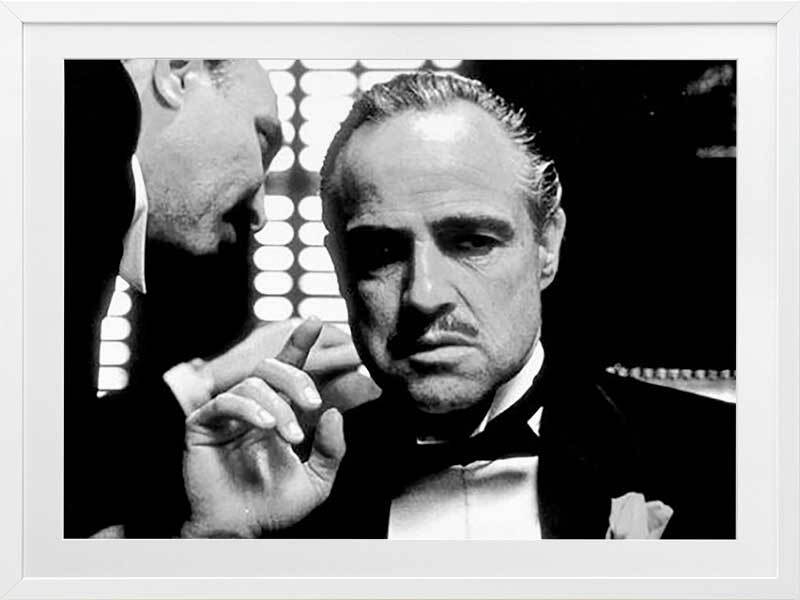 Don Corleone Framed Art Print