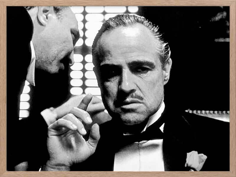 Don Corleone Framed Art Print