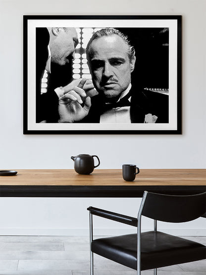 Don Corleone Framed Art Print