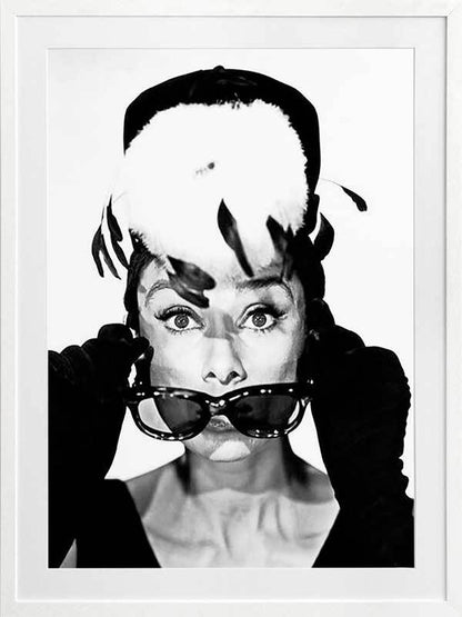 Audrey Hepburn Framed Art Print