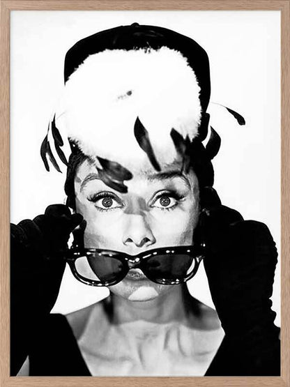 Audrey Hepburn Framed Art Print