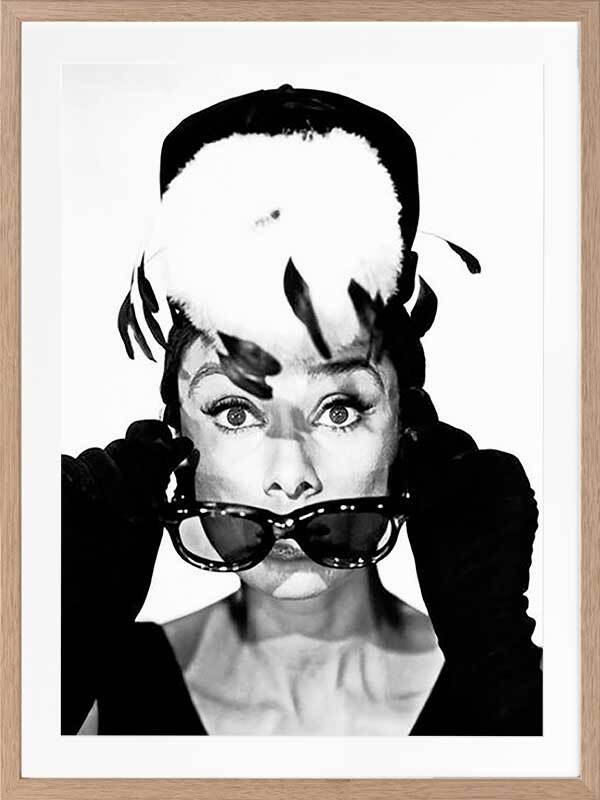 Audrey Hepburn Framed Art Print