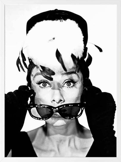 Audrey Hepburn Framed Art Print