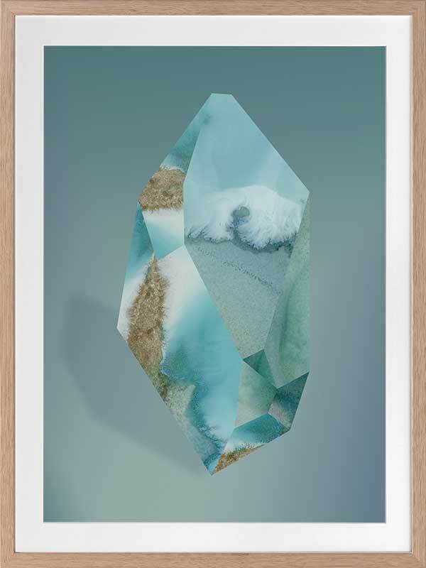 Amazonite Framed Art Print