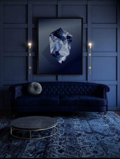 Sapphire Canvas Art Print | Lifestyle