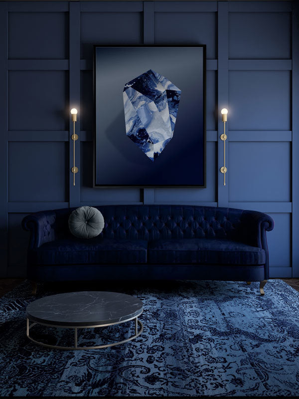 Sapphire Canvas Art Print | Lifestyle