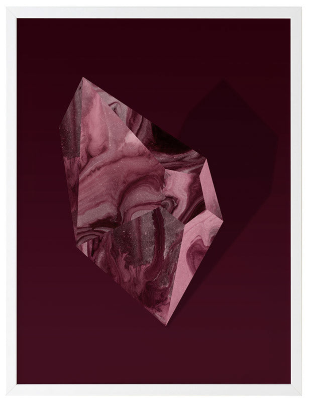 Garnet Framed Art Print