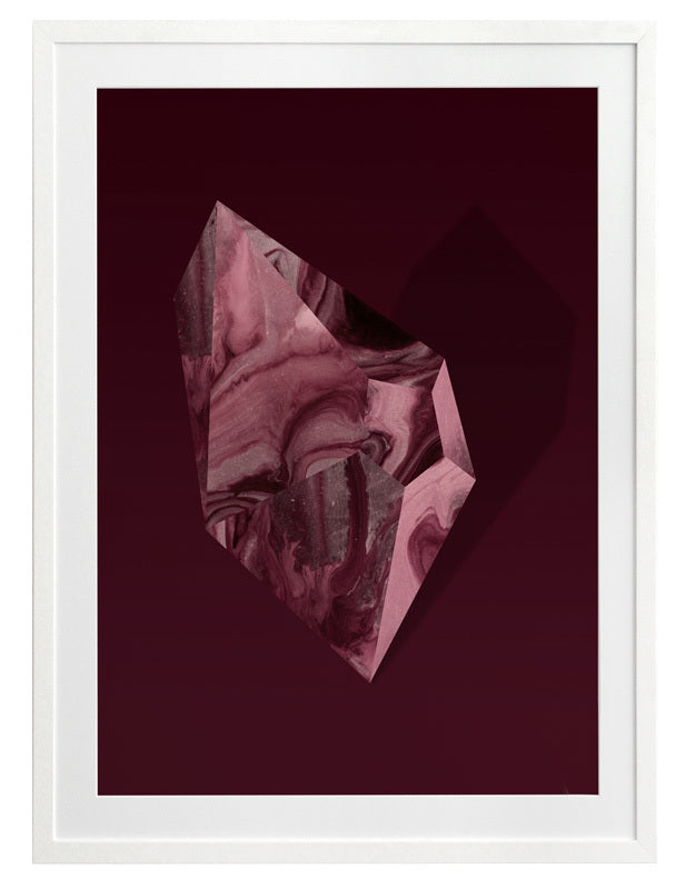 Garnet Framed Art Print