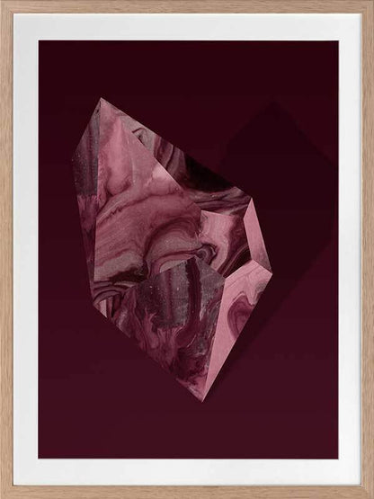 Garnet Framed Art Print